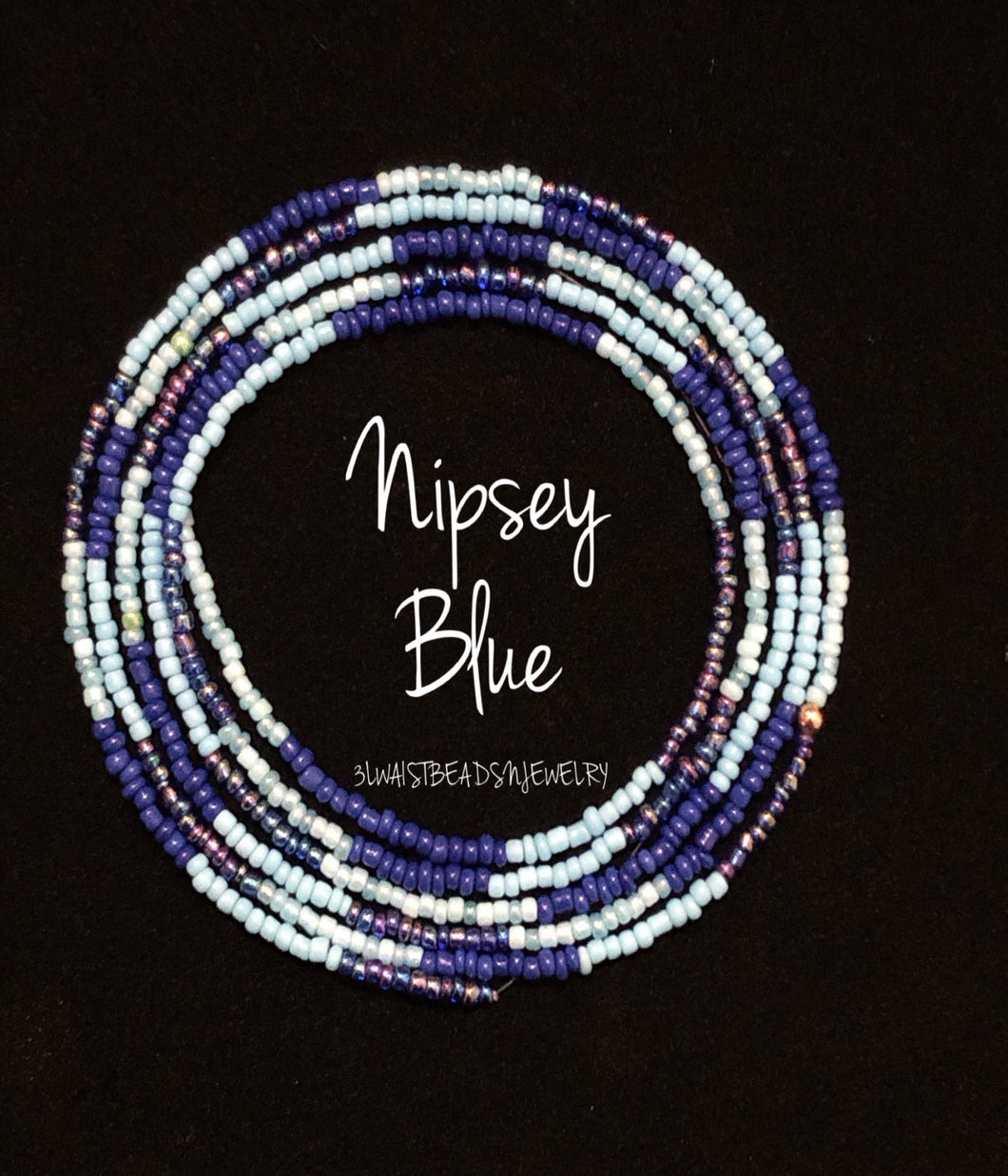 Nipsey Blue Waist Beads