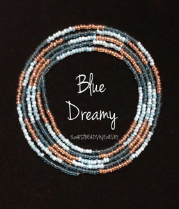 Blue Dreamy Waist Beads