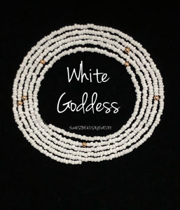 White Waist Beads