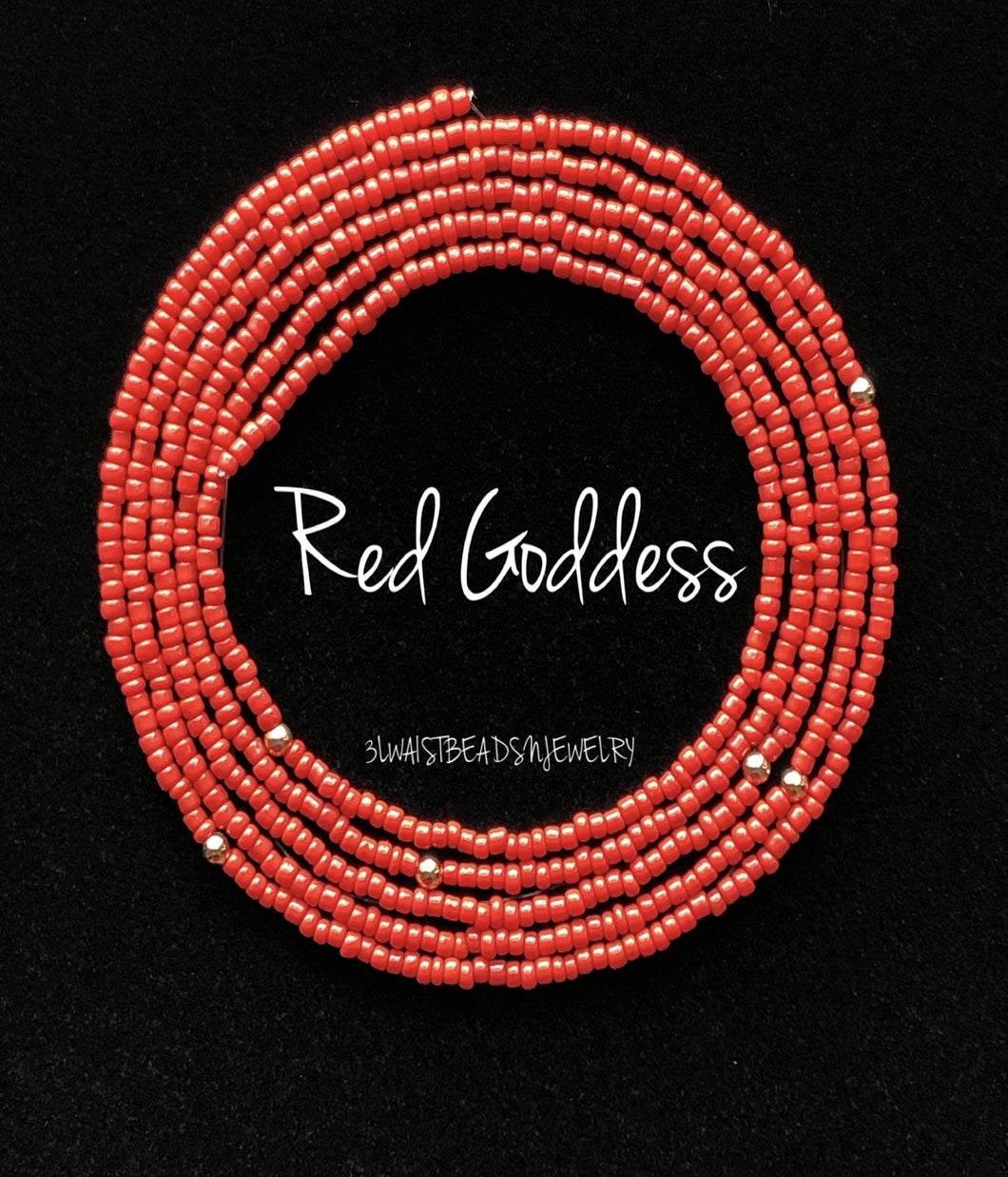 Red Waist Beads