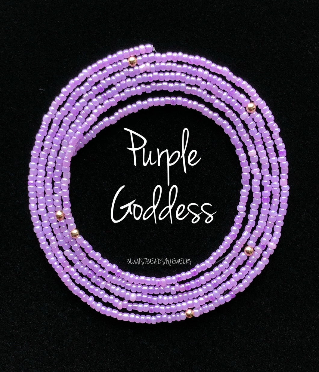 Purple Waist Beads